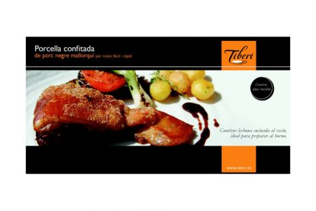 Ready-to-roast confited suckling pig