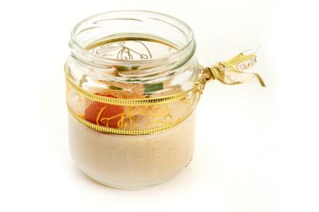 Pannacota de turrón